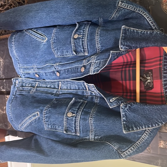 Vintage RARE authentic Ralph Lauren double RRL denim Conductors jacket unisex - Picture 3 of 3